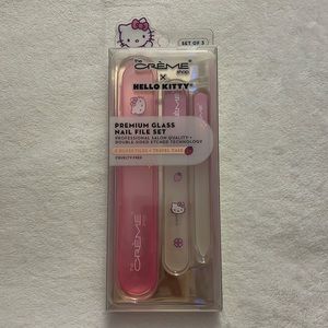 Hello Kitty Premium Glass Nail File Set